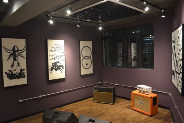 Sala para ensaios e gravação no Urutu - Estúdio de música para ensaios e gravações na República, centro de São Paulo (SP)